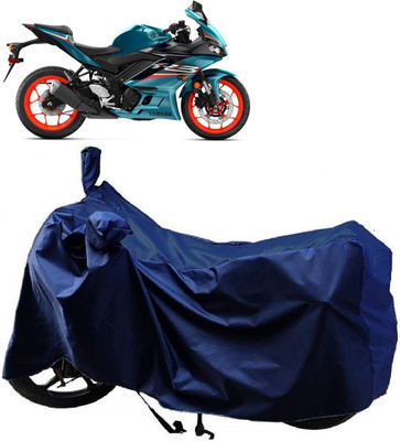 AutoFave Two Wheeler Cover for Yamaha(YZF R3 BS6, Blue)