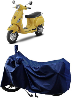 AutoFave Two Wheeler Cover for Vespa(Vespa LX 125, Blue)