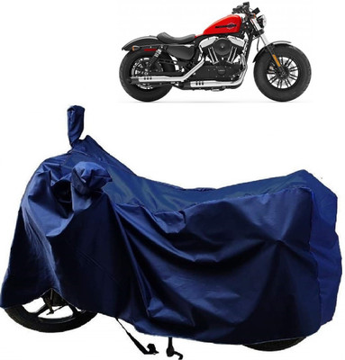 ANTOFY Two Wheeler Cover for Harley Davidson(Forty Eight, Blue)