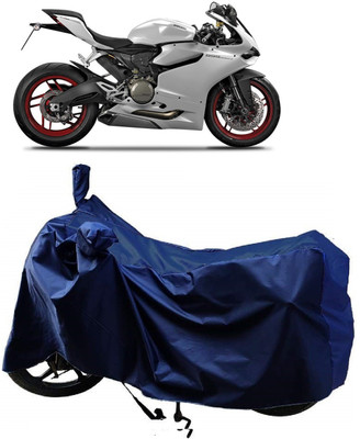 AutoKick Two Wheeler Cover for Ducati(899 Panigale, Blue)