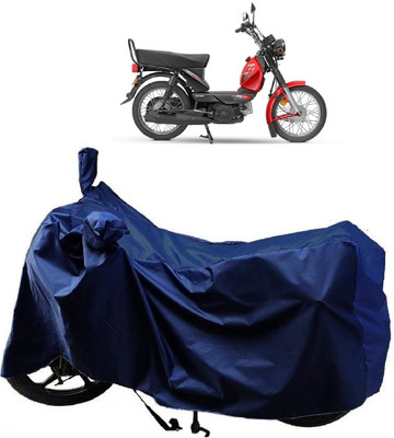 AutoFave Two Wheeler Cover for TVS(XL 100, Blue)