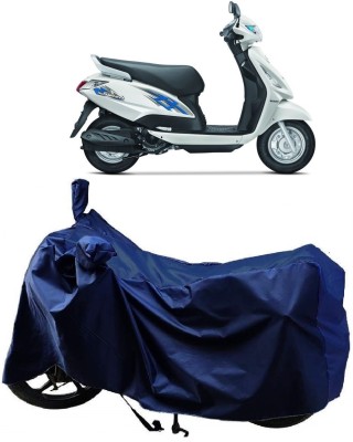 AutoKick Two Wheeler Cover for Suzuki(Swish, Blue)