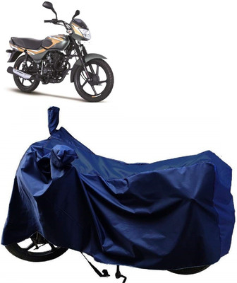 AutoFave Two Wheeler Cover for Bajaj(CT110, Blue)