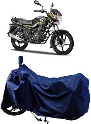 Autoprime Two Wheeler Cover for Bajaj(Discover 100 DTS-i, Blue)