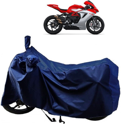 AutoKick Two Wheeler Cover for MV Agusta(F3, Blue)