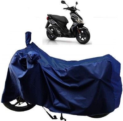 AutoFave Two Wheeler Cover for Yamaha(Jog R, Blue)