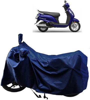 AutoFave Two Wheeler Cover for Suzuki(New Access 125, Blue)