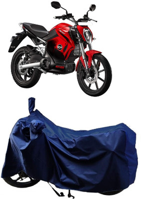 Autoprime Two Wheeler Cover for Revolt(Motors RV 400, Blue)