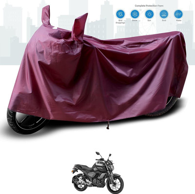 KEDIT Two Wheeler Cover for Yamaha(FZ-FI BS6, Maroon)