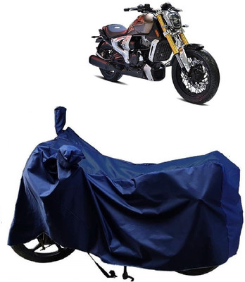 ANTOFY Two Wheeler Cover for TVS(Zeppelin, Blue)