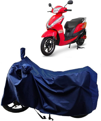 ANTOFY Two Wheeler Cover for Ampere(Magnus BS6, Blue)