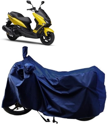 AutoFave Two Wheeler Cover for Yamaha(Majesty S 155 maxi, Blue)