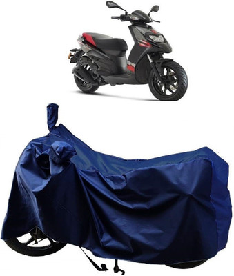 AutoKick Two Wheeler Cover for Aprilia(SR 125, Blue)