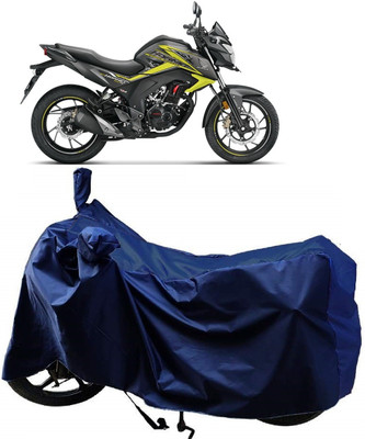 AutoFave Two Wheeler Cover for Honda(CB Hornet 160, Blue)