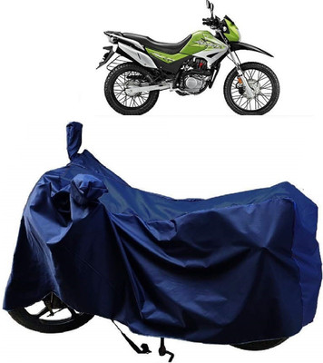 AutoKick Two Wheeler Cover for Hero(Impulse, Blue)