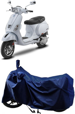 AutoFave Two Wheeler Cover for Vespa(SXL 150 BS6, Blue)