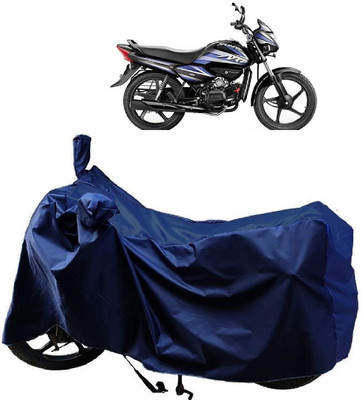 ANTOFY Two Wheeler Cover for Hero(Splendor NXG, Blue)
