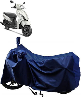 ANTOFY Two Wheeler Cover for Suzuki(Let's, Blue)