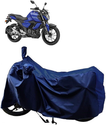 AutoFave Two Wheeler Cover for Yamaha(FZ FI, Blue)
