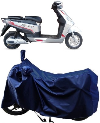 Autoprime Two Wheeler Cover for Hero(Electric NYX e5 BS6, Blue)