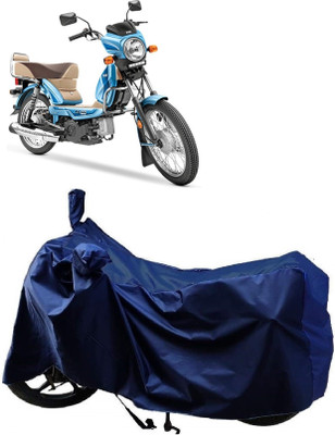 Autoprime Two Wheeler Cover for TVS(XL 100 Comfort, Blue)