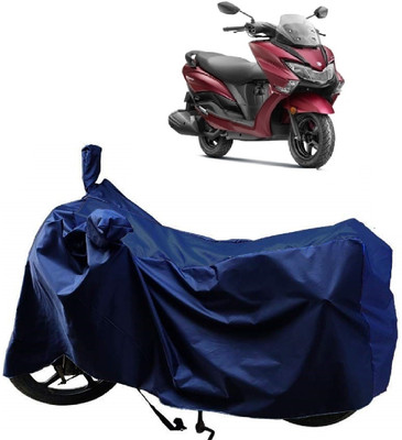 Autoprime Two Wheeler Cover for Suzuki(Burgman Street, Blue)