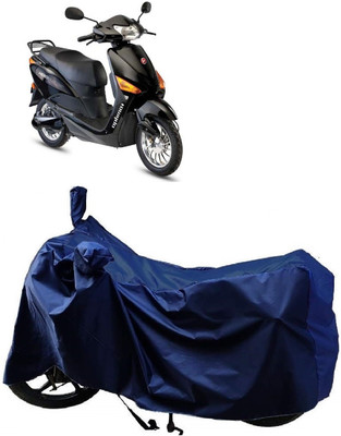AutoFave Two Wheeler Cover for Hero(Electric Optima DX, Blue)