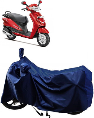 ANTOFY Two Wheeler Cover for Hero(Duet, Blue)