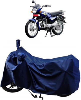 Autoprime Two Wheeler Cover for Kinetic(Boss, Blue)