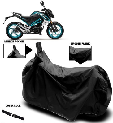 Autoprime Two Wheeler Cover for CFMoto(150NK BS6, Black)