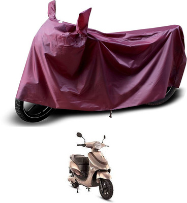 KEDIT Two Wheeler Cover for Hero(Electric Photon BS6, Maroon)