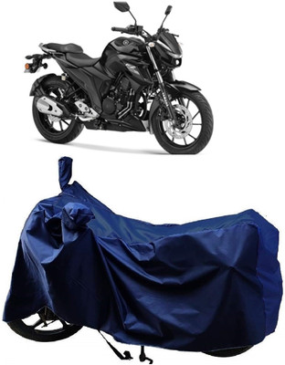 AutoFave Two Wheeler Cover for Yamaha(FZ 25, Blue)