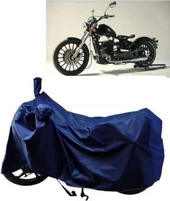 AutoKick Two Wheeler Cover for FAB Regal Raptor(Bobber 350, Blue)