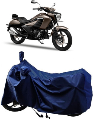 ANTOFY Two Wheeler Cover for Suzuki(Intruder 250, Blue)