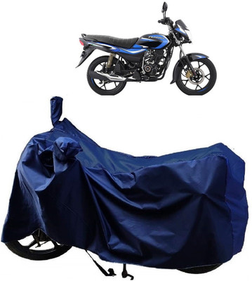 AutoFave Two Wheeler Cover for Bajaj(Platina 110 H-Gear BS6, Blue)