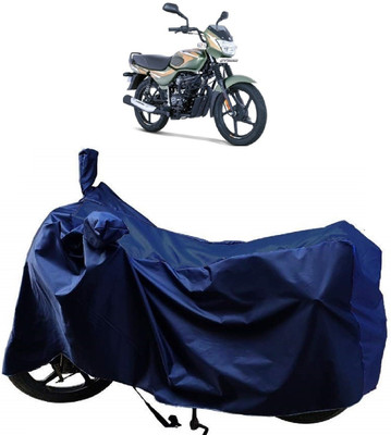 ANTOFY Two Wheeler Cover for Bajaj(CT100, Blue)