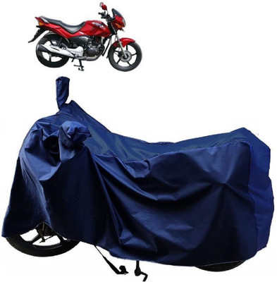 AutoFave Two Wheeler Cover for Honda(CBZ TYPE 1, Blue)
