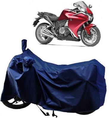 ANTOFY Two Wheeler Cover for Honda(VFR 1200F, Blue)