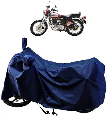 ANTOFY Two Wheeler Cover for Royal Enfield(Electra 4S, Blue)