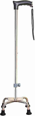 roston Surgical 4leg Chrome Walking Stick