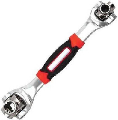 Universal Tiger Key Multi Socket Wrench AA-15, 48 in 1 Double Sided Tiger Wrench Multi-Function Fixed Square, Hex, Torx head Tiger Socket Wrench, 48 Tools In One Double Sided Socket Wrench(Pack of 1)