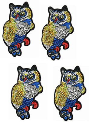 REENA Applique Patch(4, Multicolor)