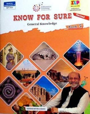 Indiannica Learning_Know For Sure General Knowledge_Class 5_(Edition 2022)(Paperback, Siddhartha Basu)