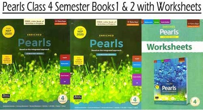 Ratna Sagar Enriched Pearls Class 5 Semester 1 & 2 With Worksheets (2022 Edition)(Paperback, Vinita Khanna)