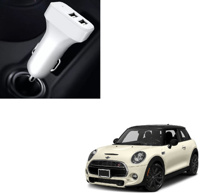 AuTO ADDiCT 20.5 W Turbo Car Charger(White)