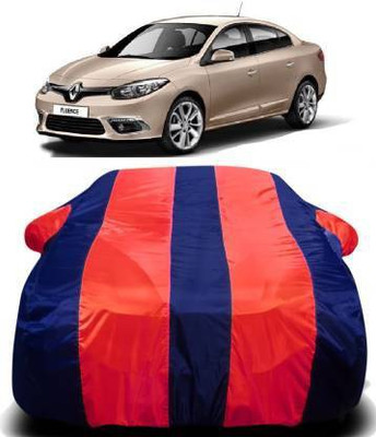 ARB Car Cover For Renault Fluence (With Mirror Pockets)(Blue, Red)