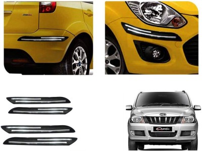 EXCHANGE CARTRENDING Rubber Car Bumper Guard(Black, Pack of 1, Maruti, Alto 800)