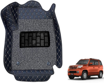 Auto Hub Leatherite 7D Mat For  Mahindra TUV 300(Black)