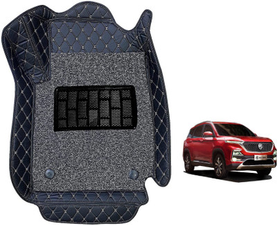 Auto Hub Leatherite 7D Mat For  MG Hector(Black)