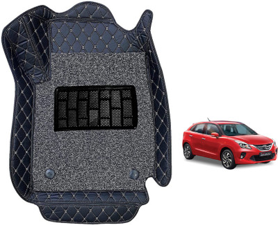 Auto Hub Leatherite 7D Mat For  Toyota Glanza(Black)